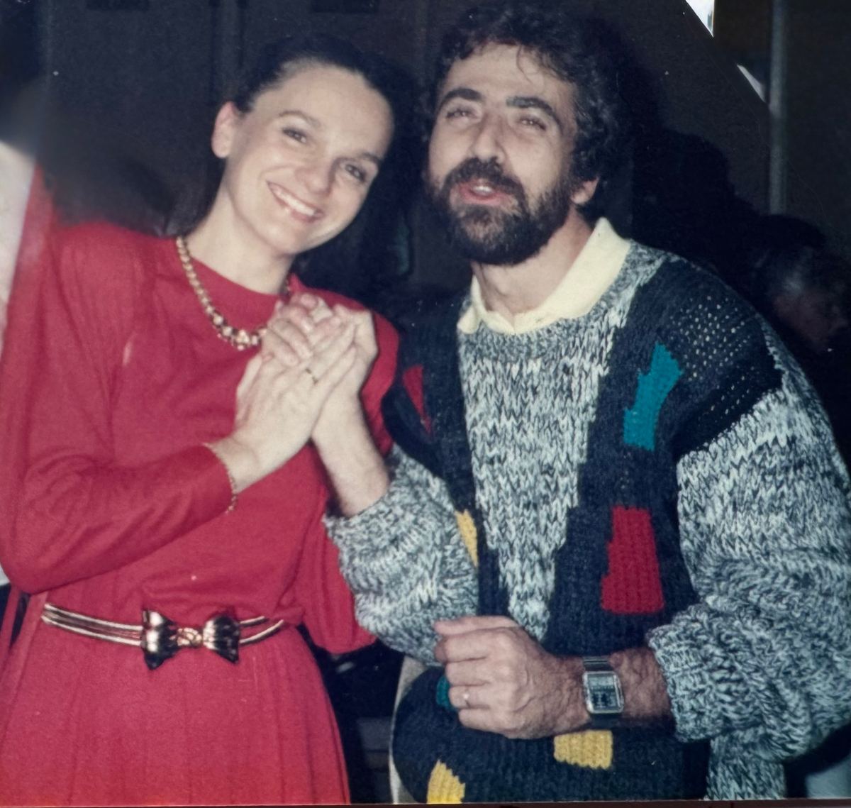 With Bernard Demottaz