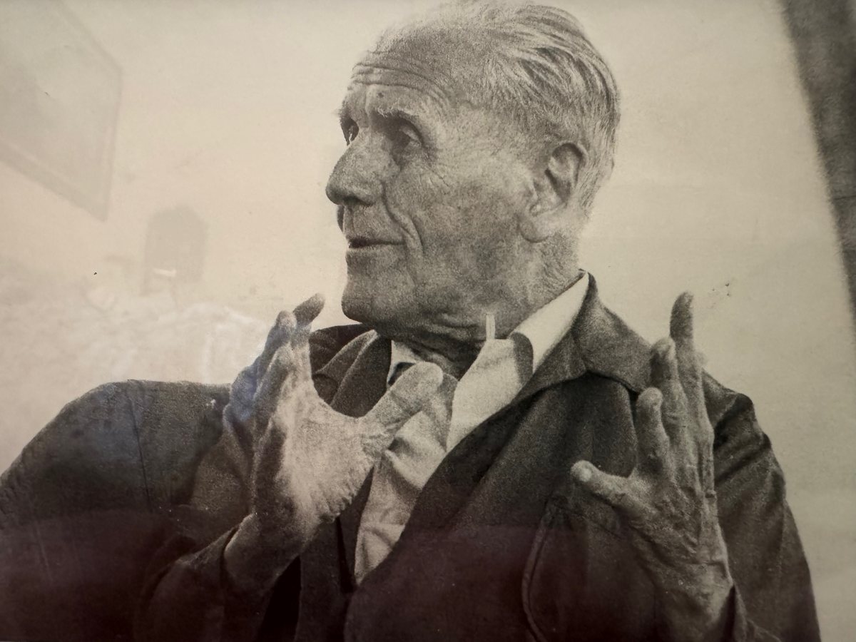 Marcel Moyse at his music camp in Boswil, Switzerland