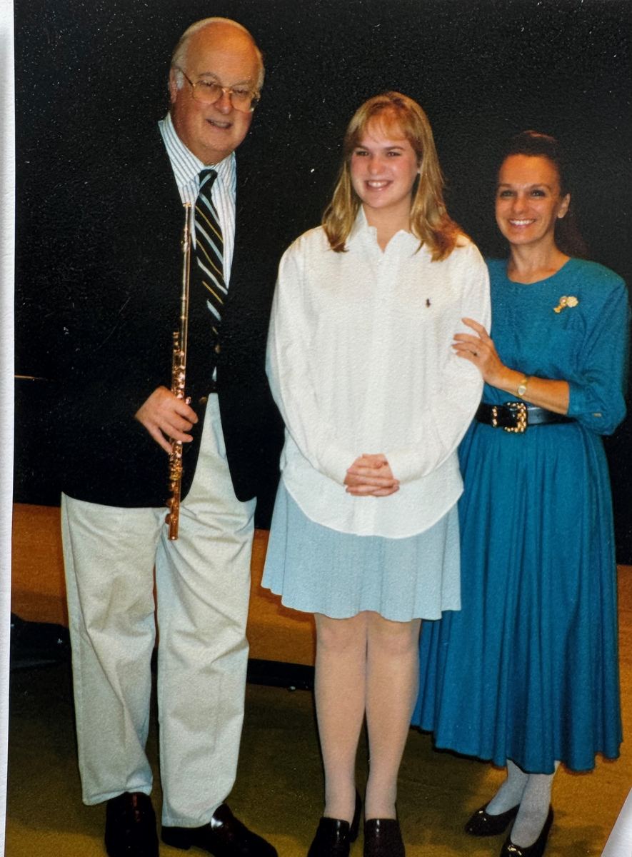 With Michel Debost and Jessica Pierce