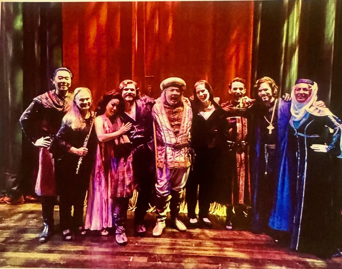 With an Opera San José cast backstage