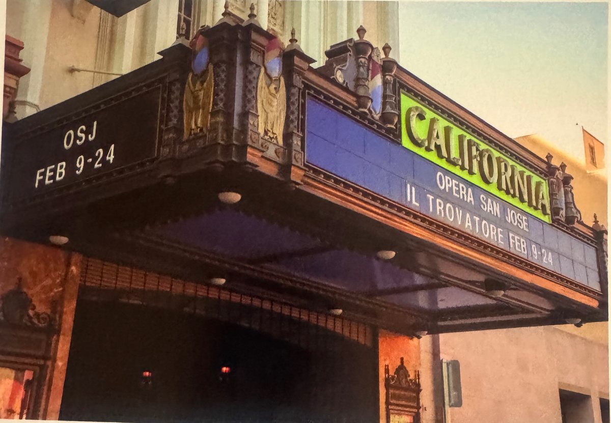 Opera San José at the California Theatre